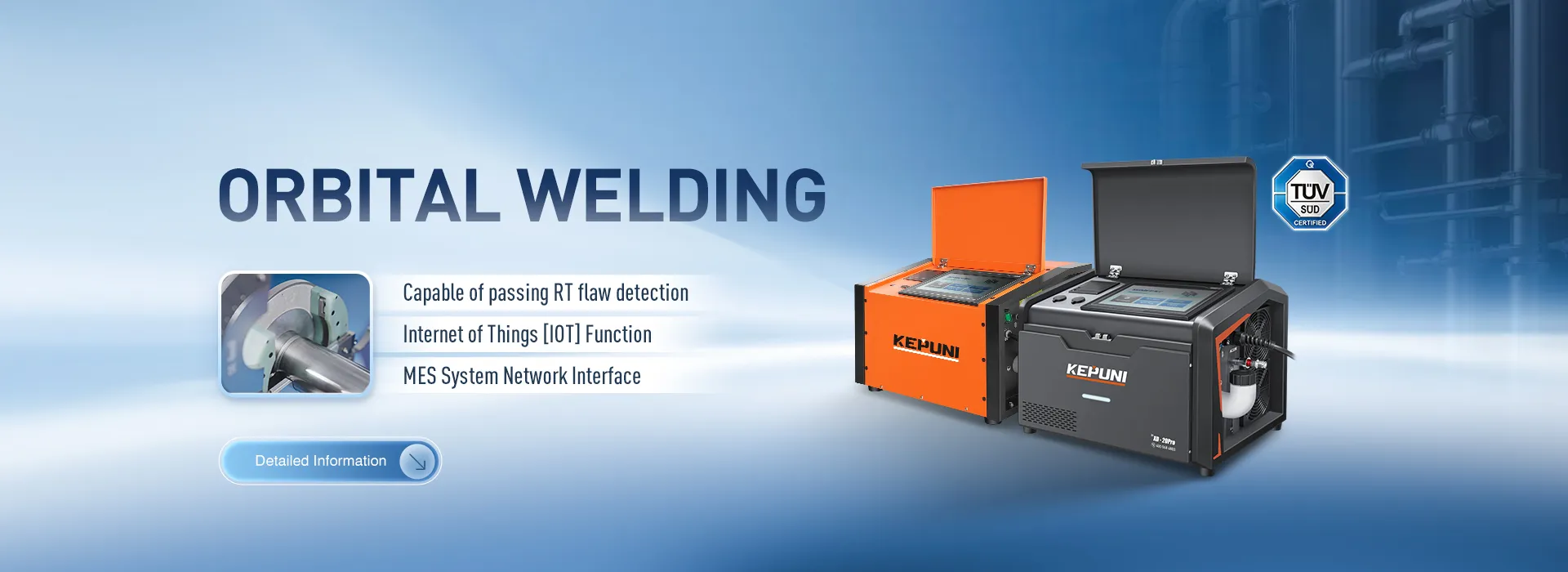 Orbital welding machine